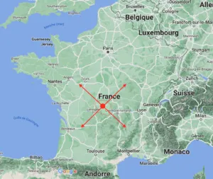 plan pour situer la creuse